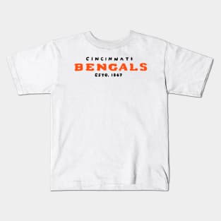 Cincinnati Bengaaaals 03 Kids T-Shirt